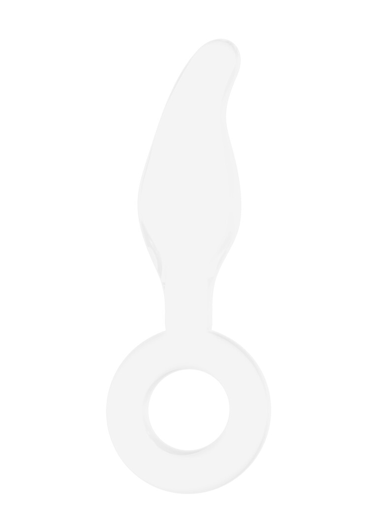 Gripper – Γυάλινο Dildo με Λαβή-Δαχτυλίδι