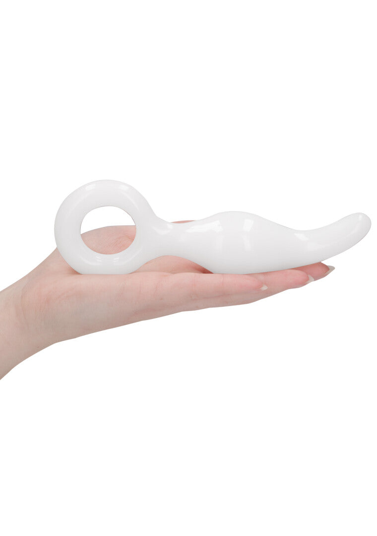 Gripper – Γυάλινο Dildo με Λαβή-Δαχτυλίδι