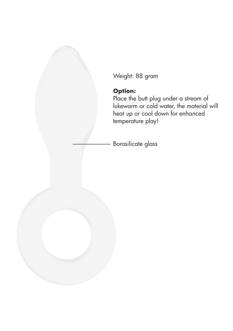 Plugger – Γυάλινο Dildo