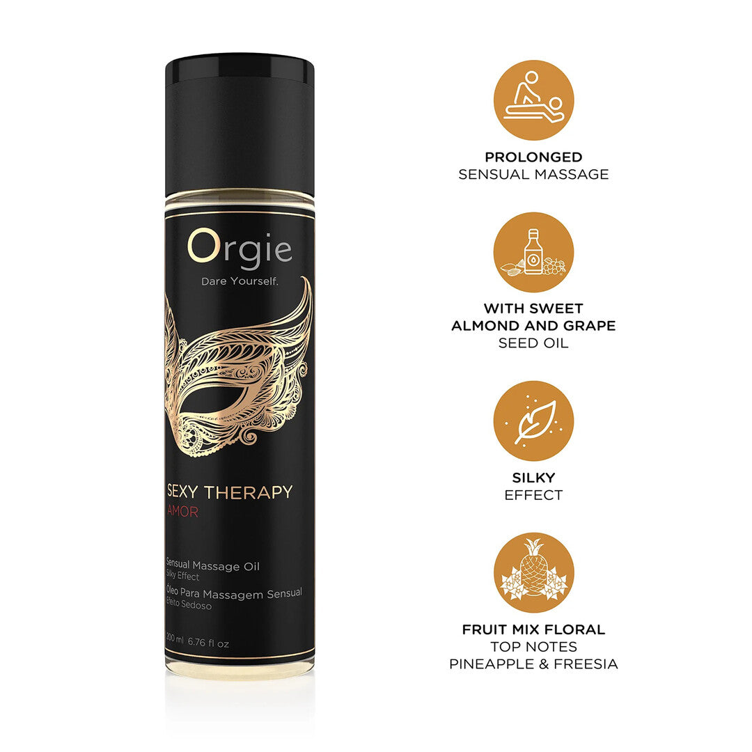 Sexy Therapy Amor – Λάδι Μασάζ – 200 ml (7 fl oz)
