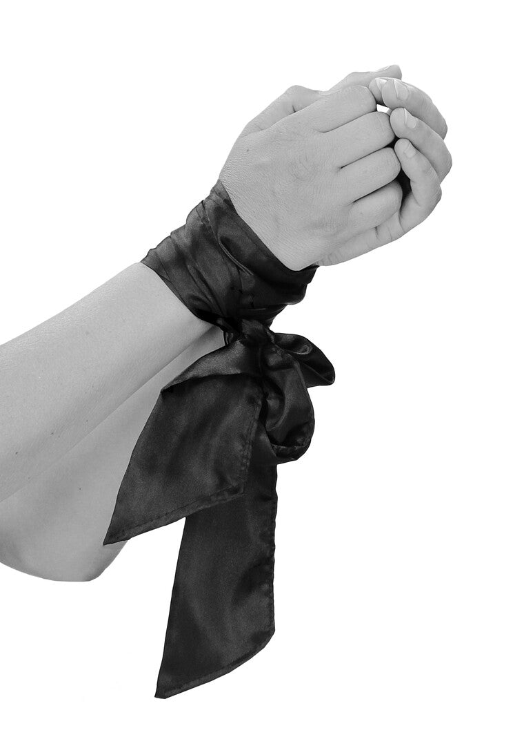 Μαύρη Σατέν Κορδέλα Bondage