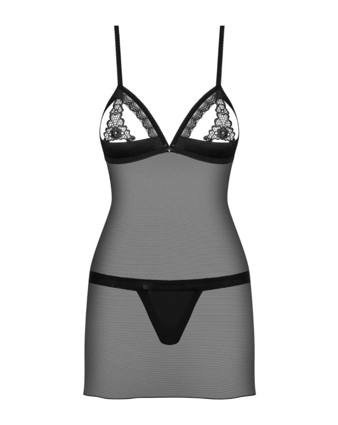 Σαγηνευτικό Chemise & Στρινγκ 865