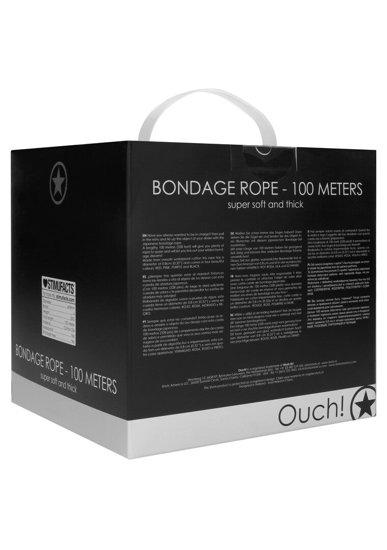 Bondage Σχοινί – Μήκος 100 μέτρα