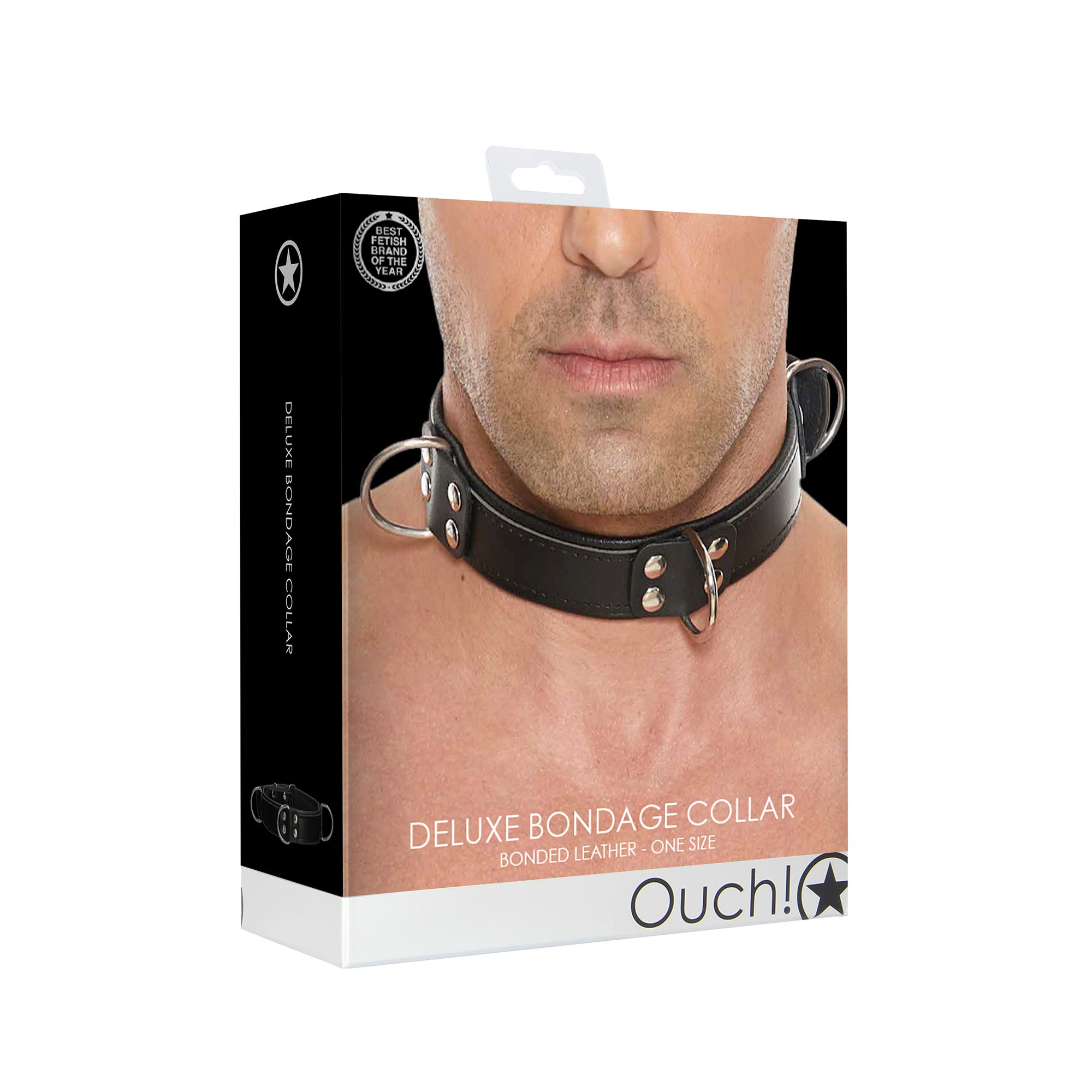 Deluxe Bondage Collar – Πολυτελές Ρυθμιζόμενο Κολάρο One Size