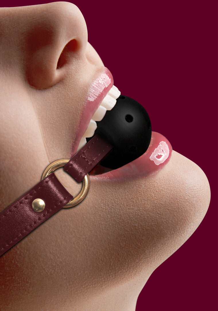 Ball Gag με Αναπνεύσιμο Σχεδιασμό