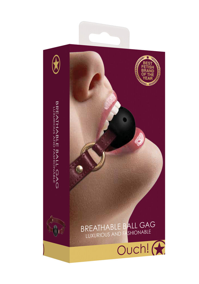 Ball Gag με Αναπνεύσιμο Σχεδιασμό