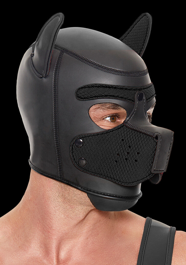 Neoprene Μάσκα Puppy Μαύρη
