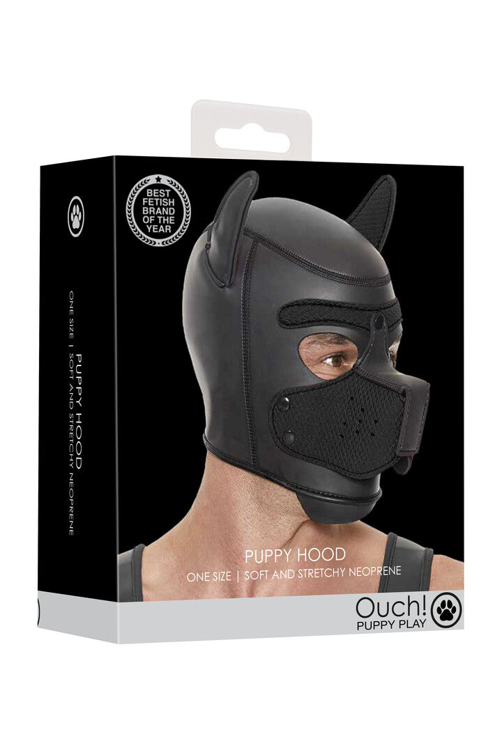 Neoprene Μάσκα Puppy Μαύρη