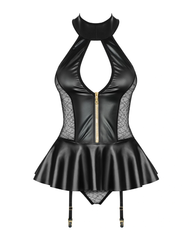 DARKESSIA Κορσές και String Μαύρο