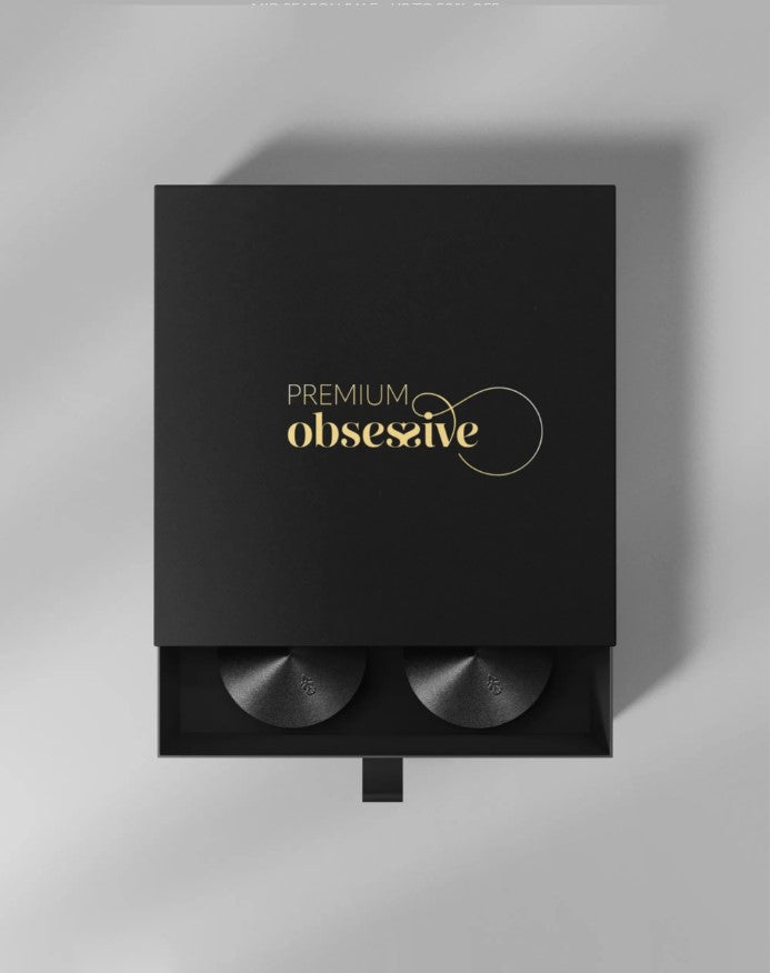 Sublimie - Μαύρα Δερμάτινα Καλύμματα Θηλών