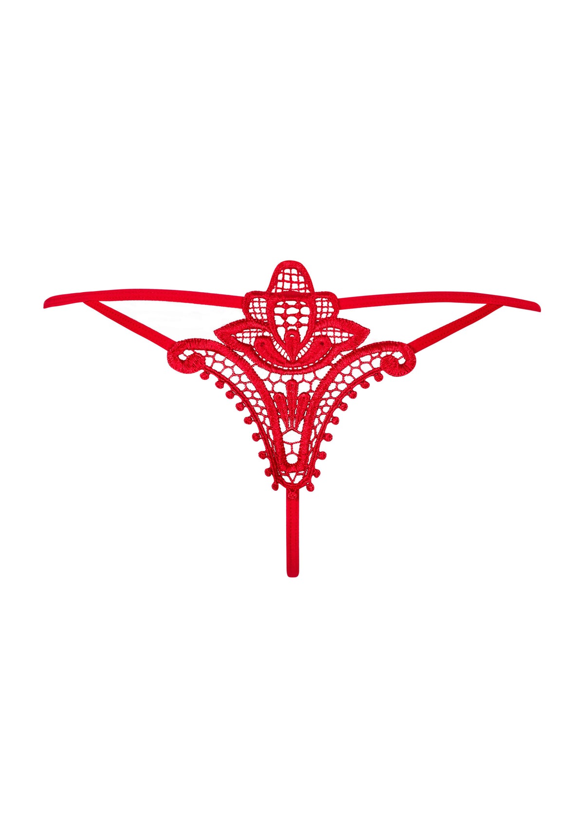 Luiza Red Thong