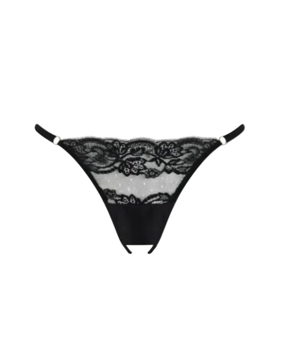 Seraphine Open Knicker - Coco de Mer